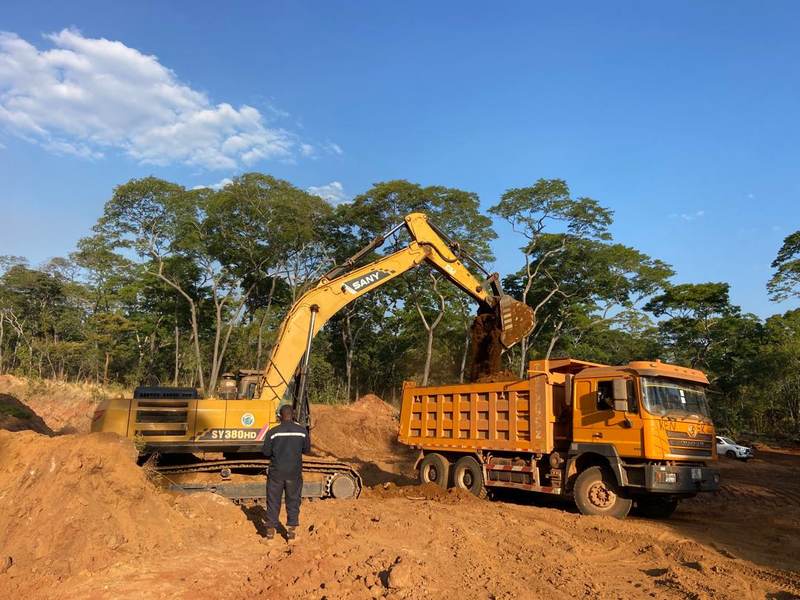 Bulk earthworks - Zambia Bulk earthworks operation in Zambia