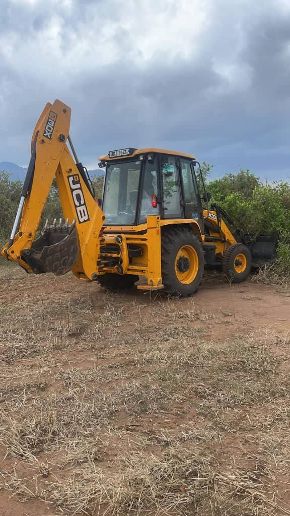 TLB hire (JCB / CASE) - ZAM Africa Earthmovers JCB and CASE TLB (tractor loader backhoe) for hire in Zambia